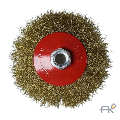 Кордщетка коническая мягкая. M14. 115мм (РОШМА)